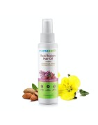MamaEarth Root Restore Hair Oil With Rosemary, Almond & Evening Primrose Oil, 100ml For Hair Fall Reduction